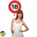Folija balon - 18 Prometni znak Folija balon - 18 Prometni znak